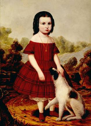 Alice Lyons ca. 1855 		by John Jacob Hegler 	Indianapolis Museum of Art 51.49